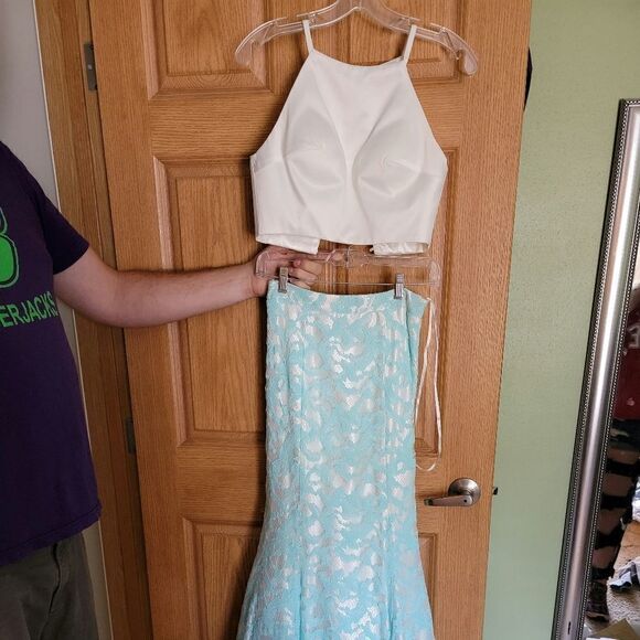 Wink Two-Piece Prom Dress  - Picture 1 of 7